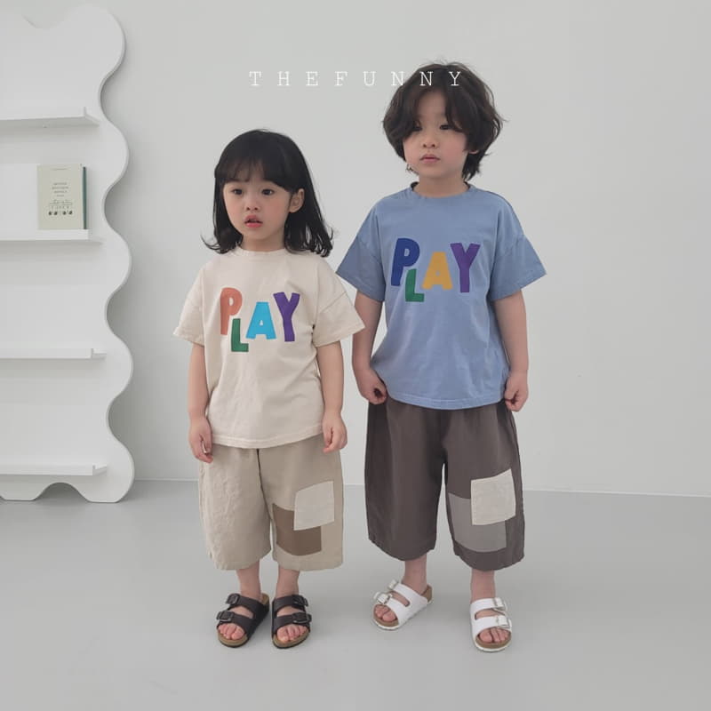 The Funny - Korean Children Fashion - #kidsshorts - Play Tee