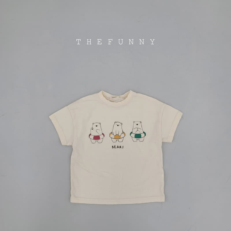 The Funny - Korean Children Fashion - #kidsstore - Bear Three Tee - 12