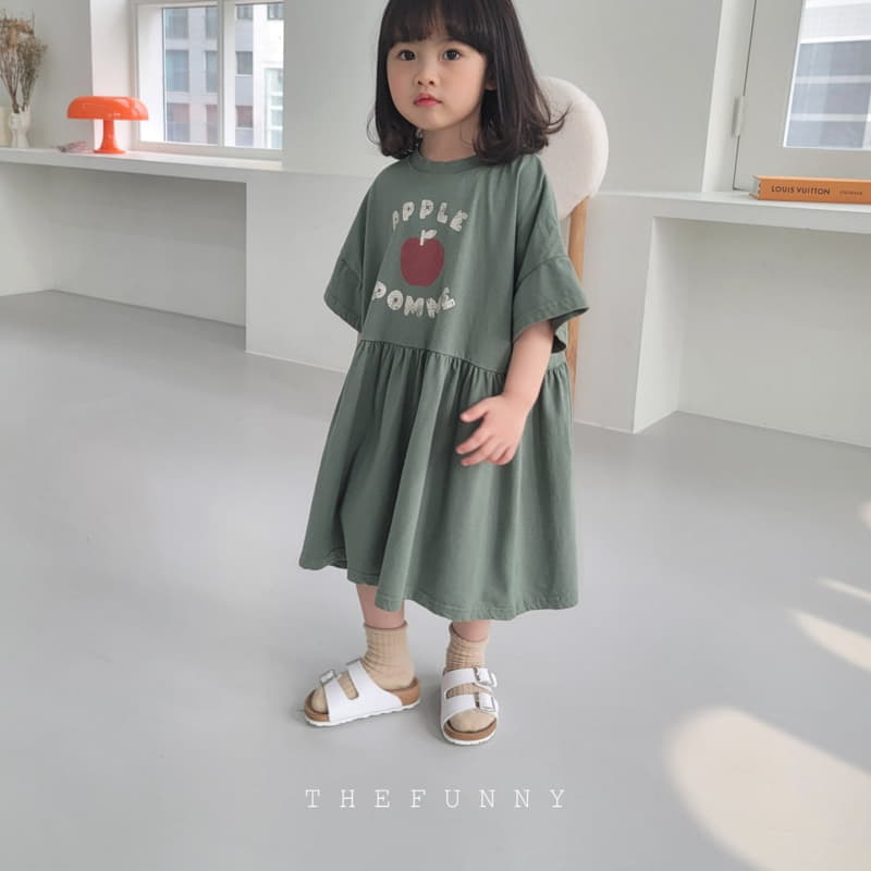 The Funny - Korean Children Fashion - #minifashionista - Apple One-piece - 9