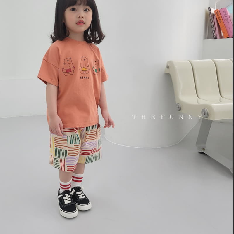 The Funny - Korean Children Fashion - #stylishchildhood - Bear Three Tee - 5