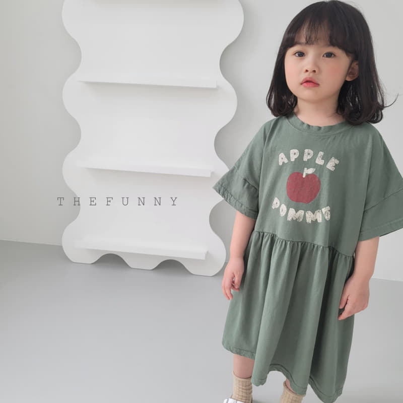 The Funny - Korean Children Fashion - #todddlerfashion - Apple One-piece - 11