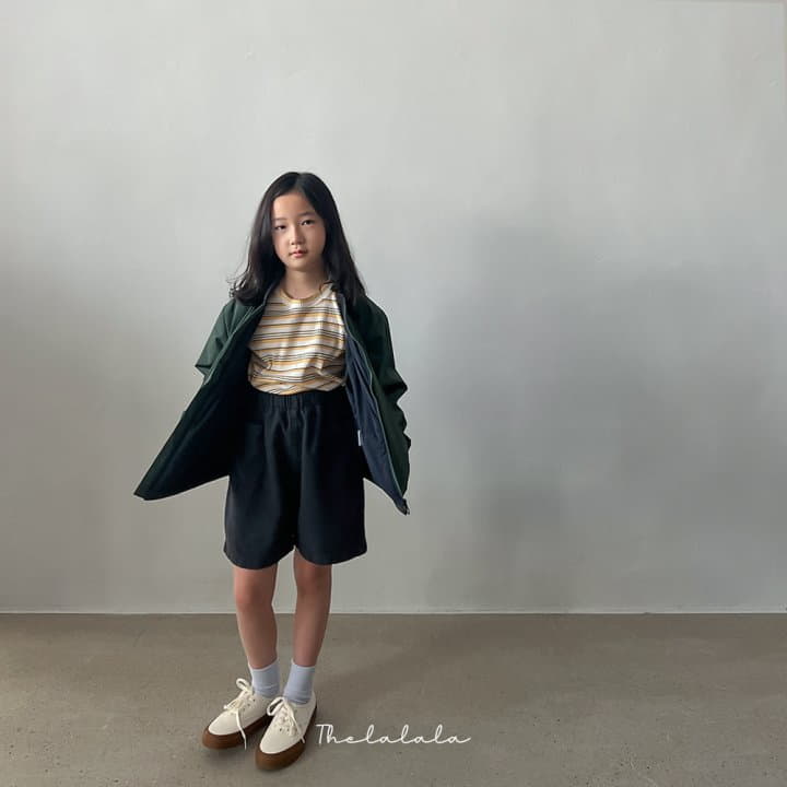 The Lalala - Korean Children Fashion - #Kfashion4kids - Girls Rib Tee - 8