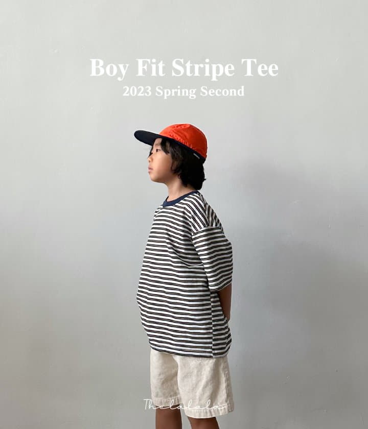 The Lalala - Korean Children Fashion - #childofig - Boy Fit Stripes Tee