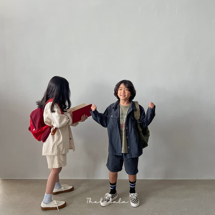 The Lalala - Korean Children Fashion - #designkidswear - Gabardine Shorts - 10