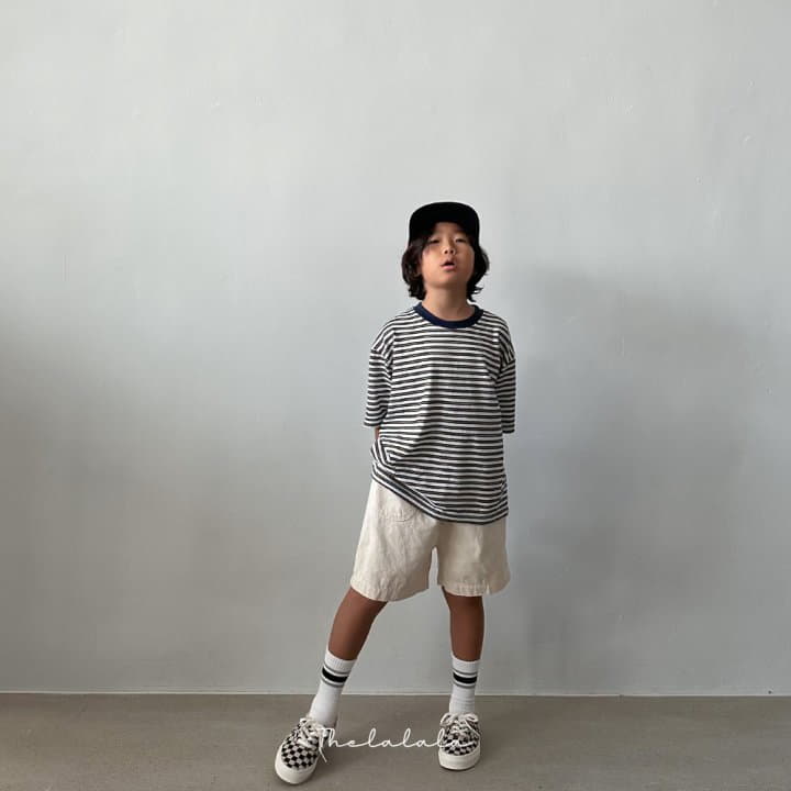 The Lalala - Korean Children Fashion - #designkidswear - Boy Fit Stripes Tee - 3