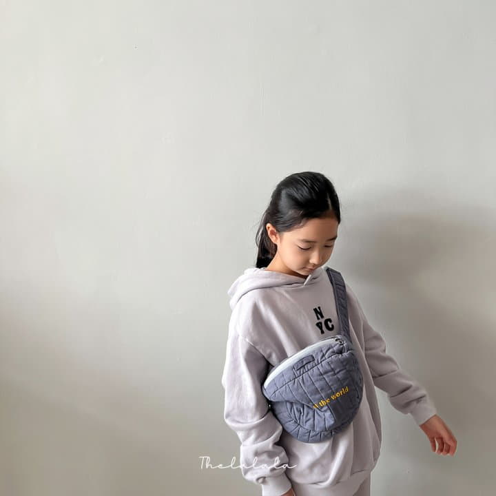 The Lalala - Korean Children Fashion - #discoveringself - NYC Hoody Bottom Set - 12
