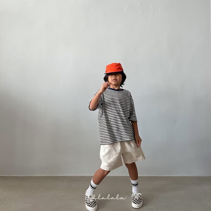 The Lalala - Korean Children Fashion - #designkidswear - Boy Fit Stripes Tee - 4