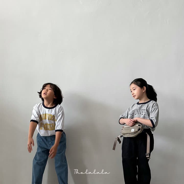 The Lalala - Korean Children Fashion - #fashionkids - Michigan Short Sleeves Teee - 2