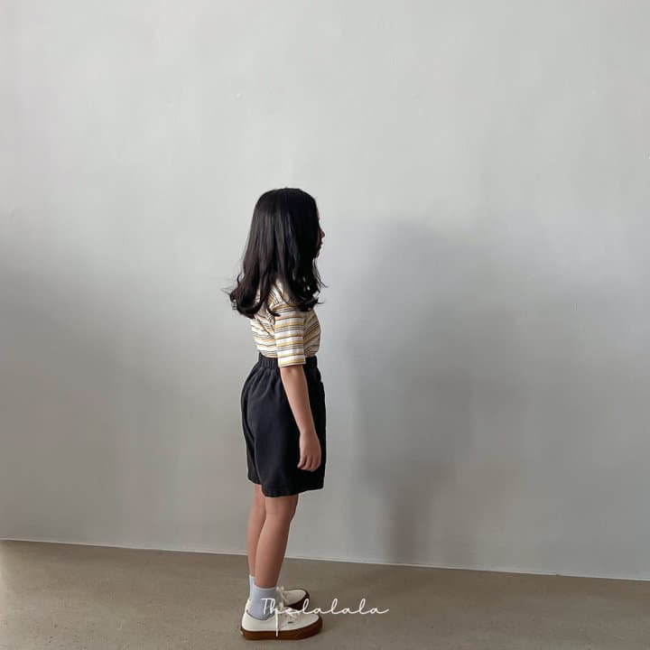 The Lalala - Korean Children Fashion - #kidsstore - Girls Rib Tee - 6