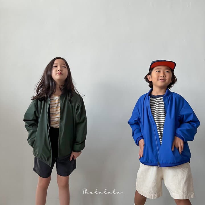 The Lalala - Korean Children Fashion - #kidzfashiontrend - Boy Fit Stripes Tee - 8