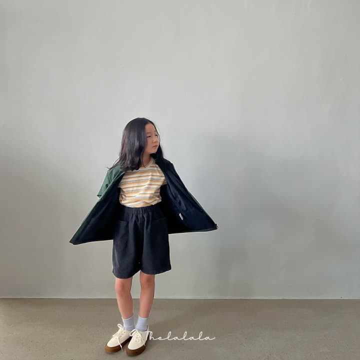 The Lalala - Korean Children Fashion - #littlefashionista - Girls Rib Tee - 9