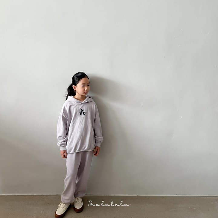 The Lalala - Korean Children Fashion - #magicofchildhood - NYC Hoody Bottom Set - 3