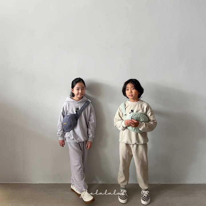 The Lalala - Korean Children Fashion - #prettylittlegirls - NYC Hoody Bottom Set - 5