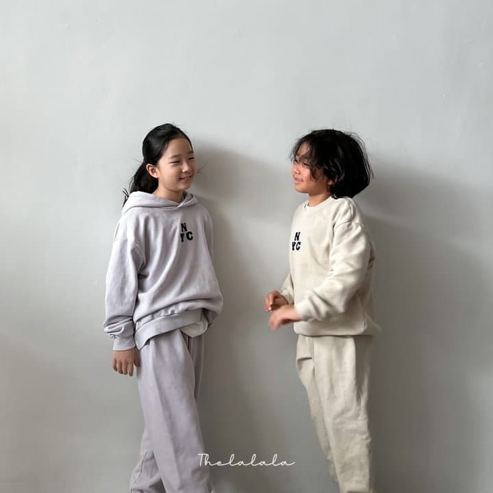 The Lalala - Korean Children Fashion - #stylishchildhood - NYC Hoody Bottom Set - 8