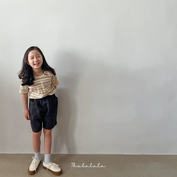 The Lalala - Korean Children Fashion - #stylishchildhood - Gabardine Shorts - 7