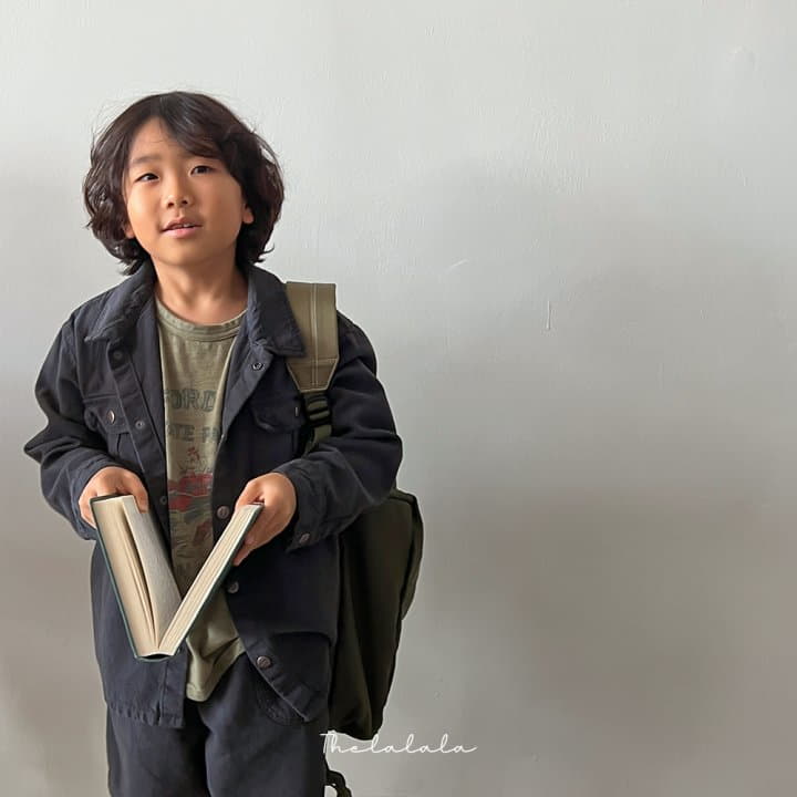 The Lalala - Korean Children Fashion - #stylishchildhood - Gabardine Jacket - 6