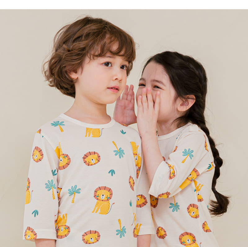 Ttasom - Korean Children Fashion - #magicofchildhood - Jungle Lion Easywear - 7