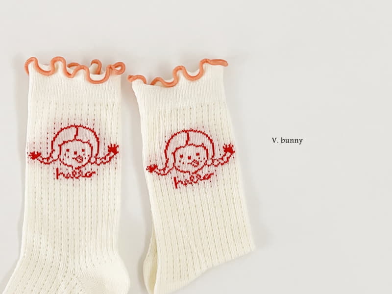 V Bunny - Korean Children Fashion - #Kfashion4kids - Anna Socks Set - 3