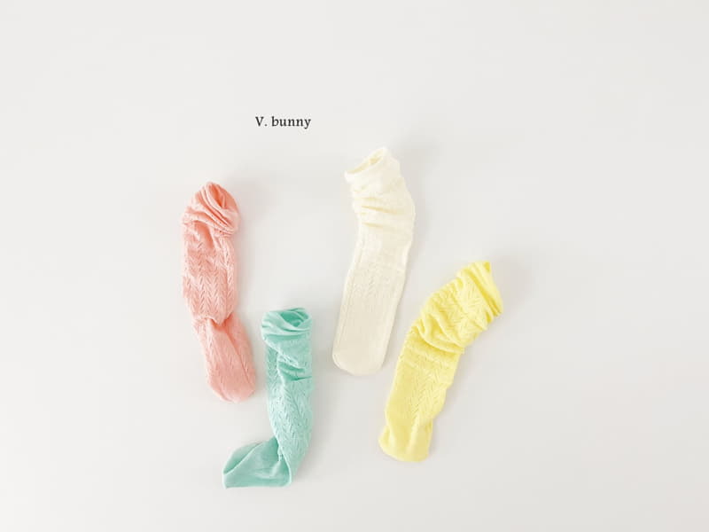 V Bunny - Korean Children Fashion - #childofig - Libe Socks Set