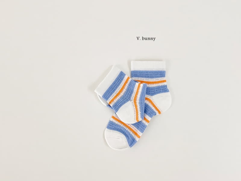 V Bunny - Korean Children Fashion - #childrensboutique - Tomi Socks Set - 3
