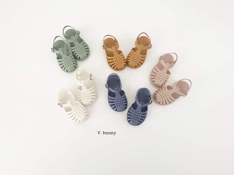 V Bunny - Korean Children Fashion - #designkidswear - Mini Jelly Sandals