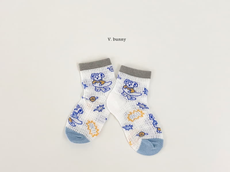 V Bunny - Korean Children Fashion - #discoveringself - Zoo Socks Set - 3