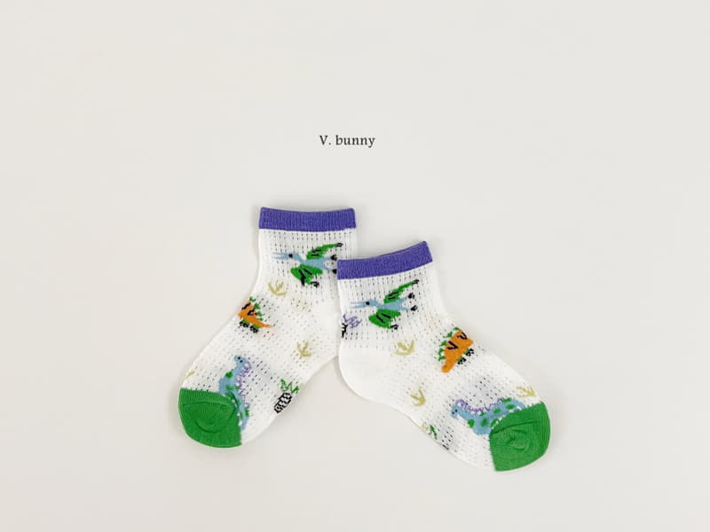 V Bunny - Korean Children Fashion - #discoveringself - Zoo Socks Set - 4