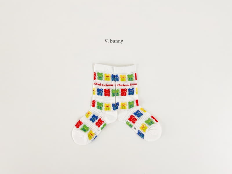 V Bunny - Korean Children Fashion - #kidsshorts - Traffic Lights Socks Set
