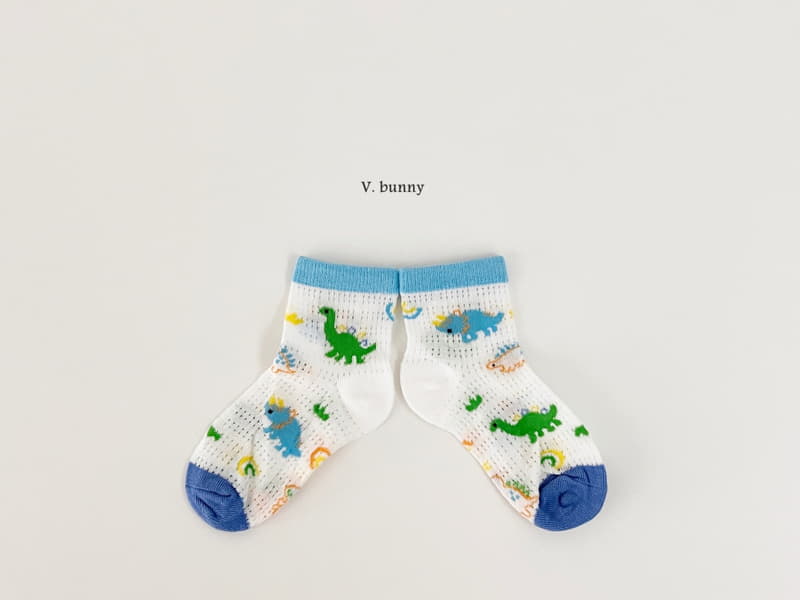 V Bunny - Korean Children Fashion - #kidsshorts - Zoo Socks Set - 5