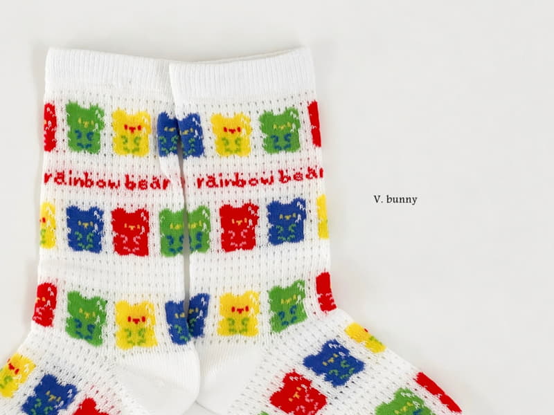 V Bunny - Korean Children Fashion - #kidsstore - Traffic Lights Socks Set - 2