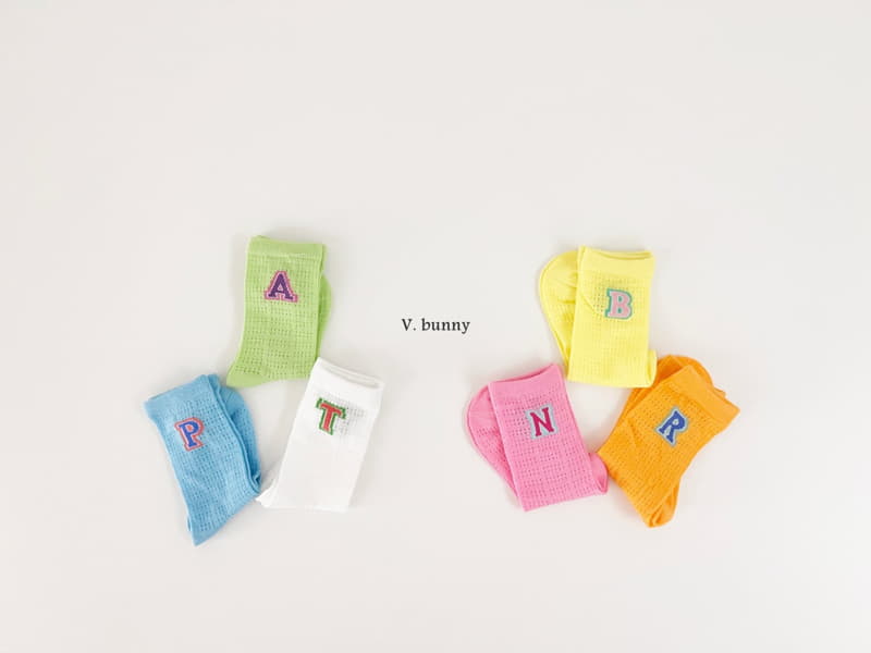 V Bunny - Korean Children Fashion - #kidsstore - Candy Socks Set