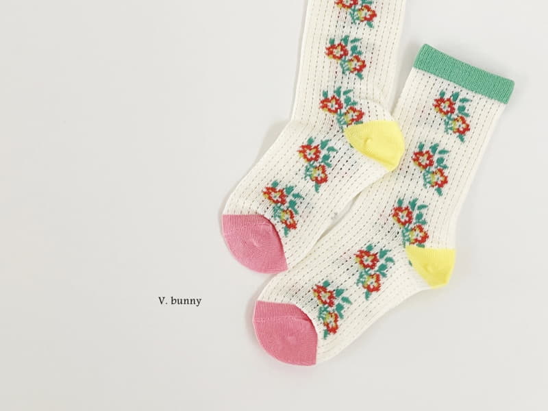 V Bunny - Korean Children Fashion - #kidzfashiontrend - Susunhwa Socks Set