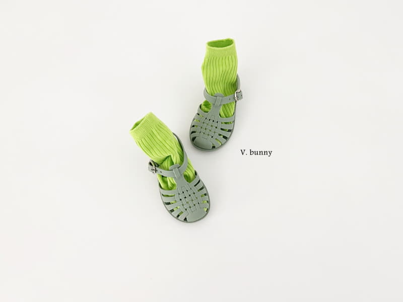 V Bunny - Korean Children Fashion - #kidzfashiontrend - Mini Jelly Sandals - 6