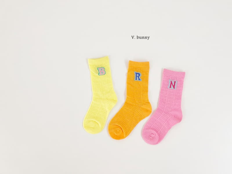 V Bunny - Korean Children Fashion - #kidzfashiontrend - Candy Socks Set - 2