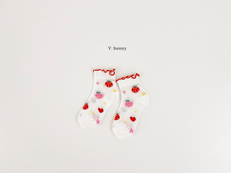 V Bunny - Korean Children Fashion - #littlefashionista - Shushu Socks Set - 2