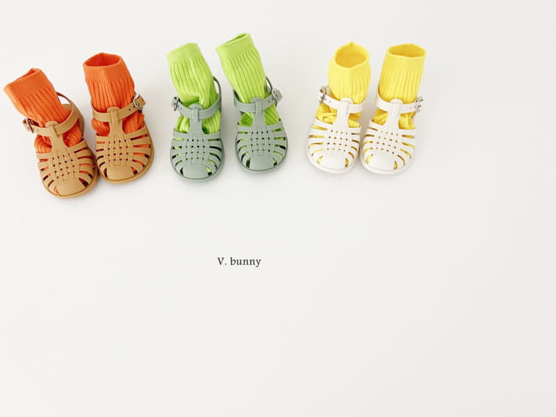 V Bunny - Korean Children Fashion - #magicofchildhood - Mini Jelly Sandals - 9