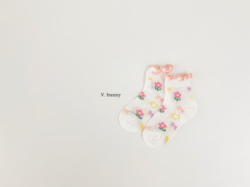 V Bunny - Korean Children Fashion - #prettylittlegirls - Shushu Socks Set - 5