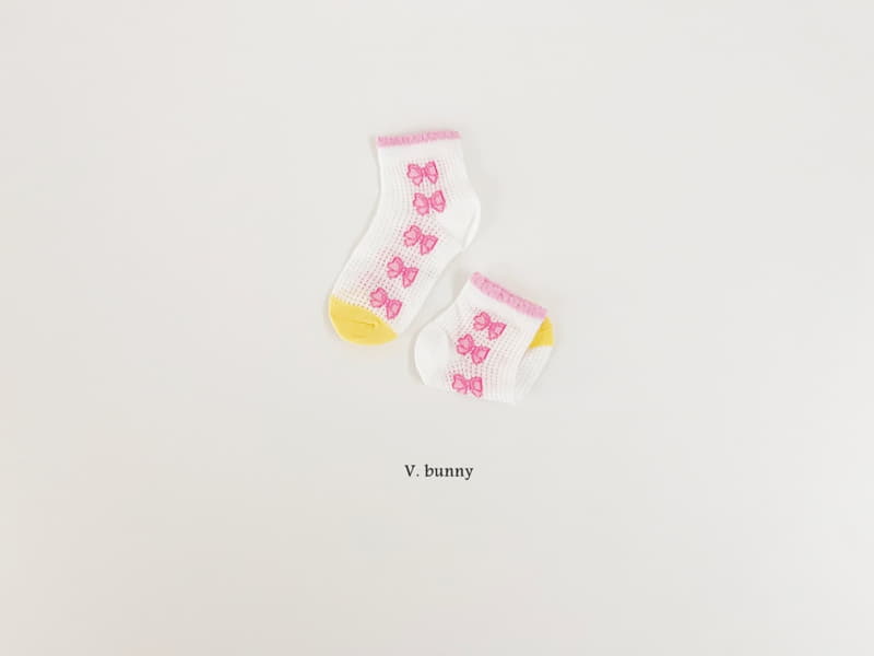 V Bunny - Korean Children Fashion - #stylishchildhood - Esabel Socks Set - 5