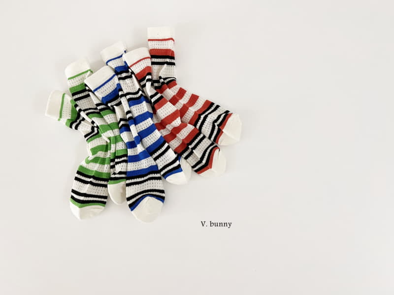 V Bunny - Korean Children Fashion - #todddlerfashion - Ppappiyong Socks Set - 6