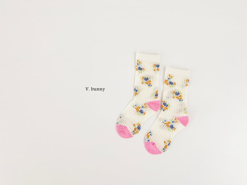 V Bunny - Korean Children Fashion - #todddlerfashion - Dare Socks Set - 7
