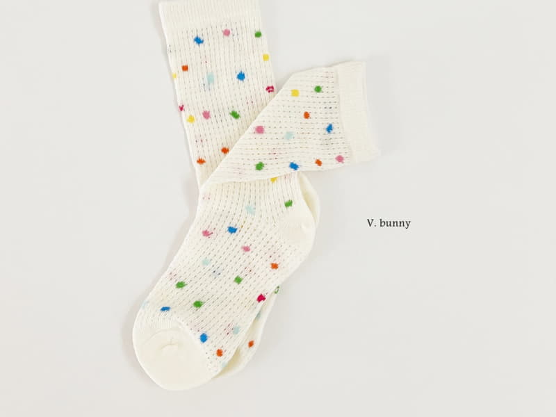 V Bunny - Korean Children Fashion - #toddlerclothing - Bubble Pop Socks Set - 3