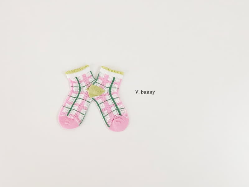 V Bunny - Korean Children Fashion - #todddlerfashion - Esabel Socks Set - 4