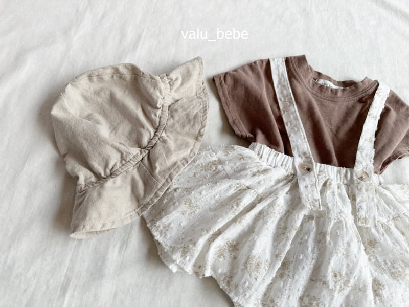 Valu Bebe - Korean Baby Fashion - #babyboutique - Flower Dungarees Bodysuit - 10