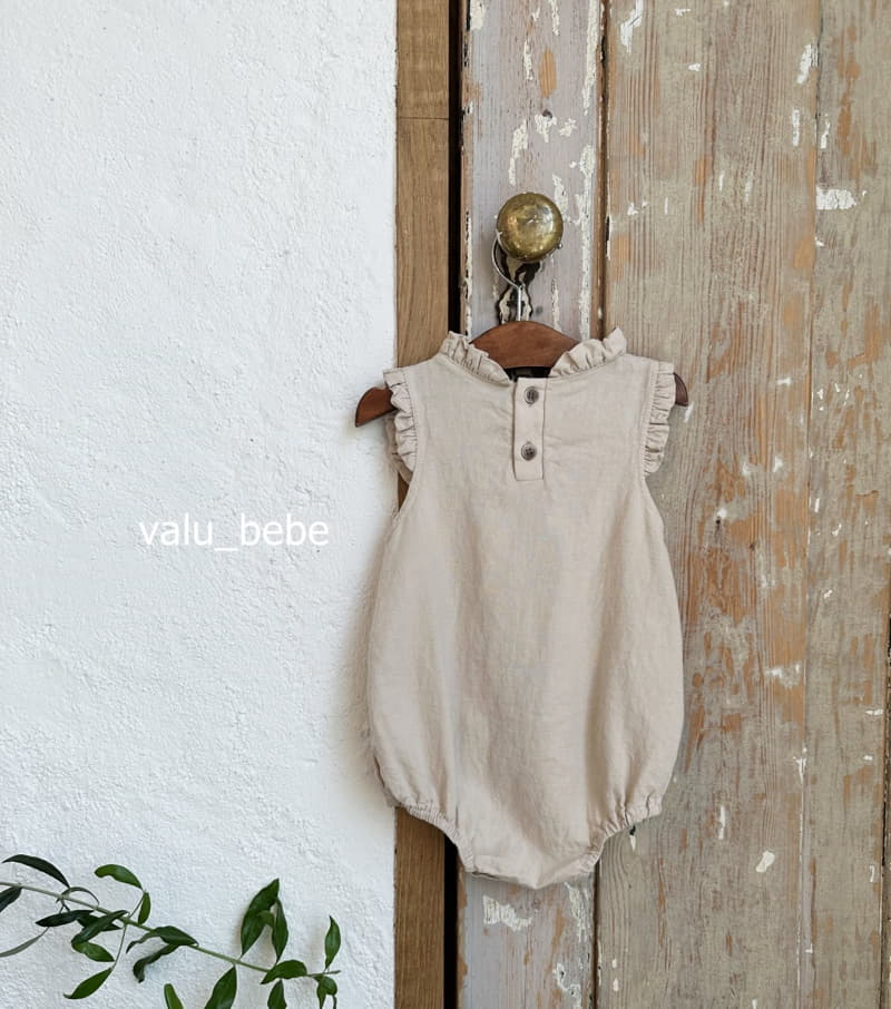 Valu Bebe - Korean Baby Fashion - #babyboutique - Pintuck Frill Bodysuit - 9