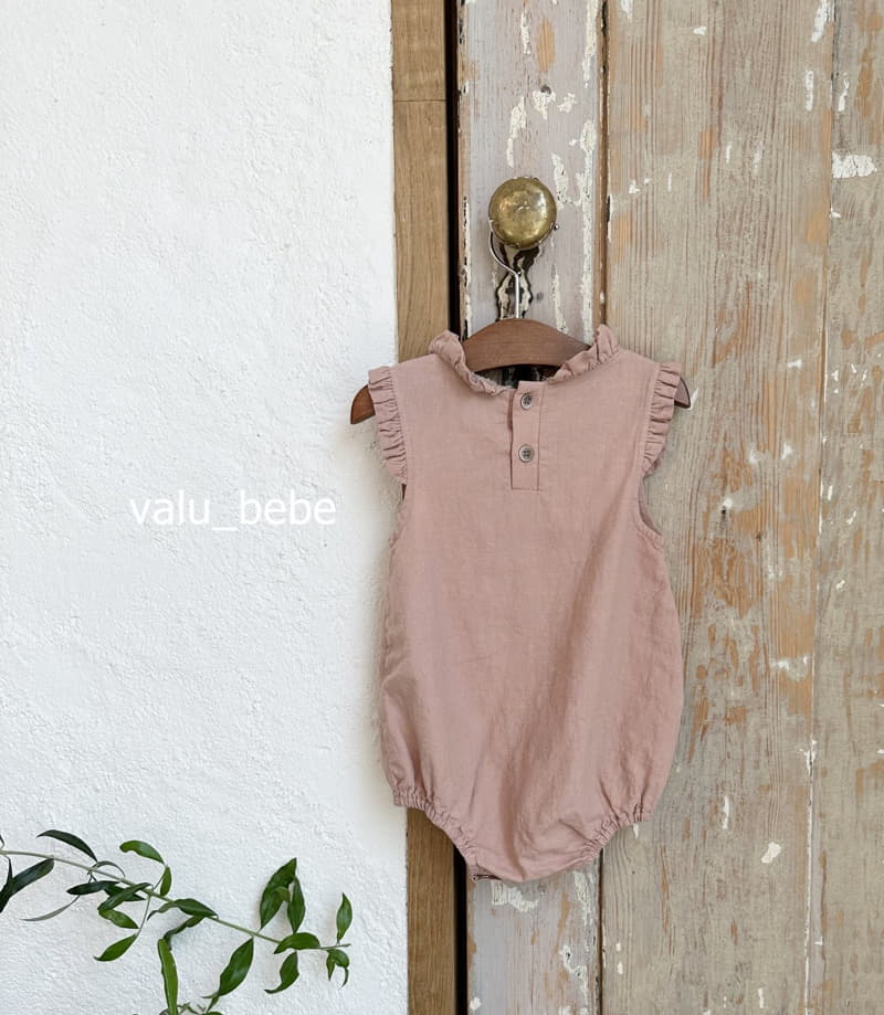 Valu Bebe - Korean Baby Fashion - #babyboutiqueclothing - Pintuck Frill Bodysuit - 10