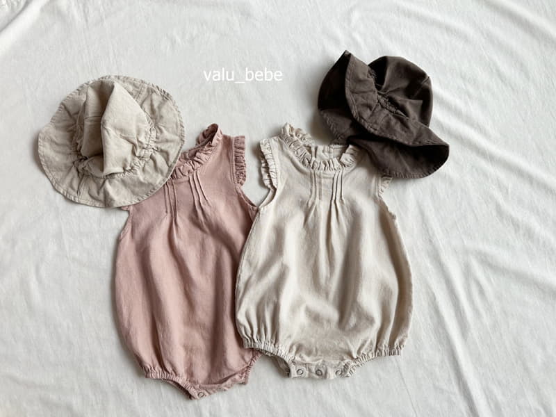 Valu Bebe - Korean Baby Fashion - #babyclothing - Pintuck Frill Bodysuit - 11