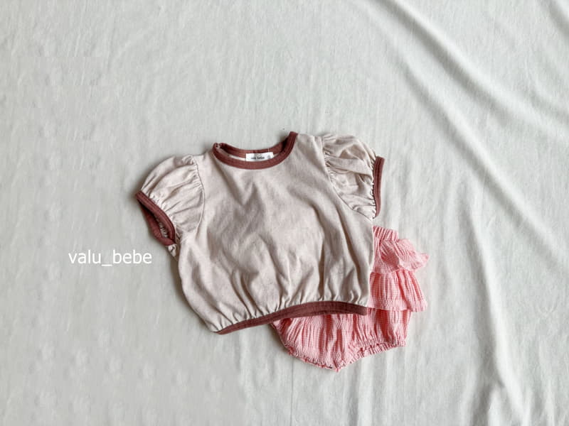 Valu Bebe - Korean Baby Fashion - #babygirlfashion - Puff Shirring Tee