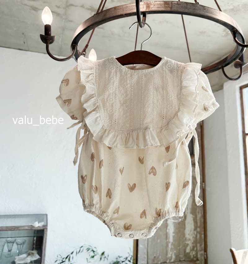 Valu Bebe - Korean Baby Fashion - #babyootd - Cape Bodysuit with Cape - 5
