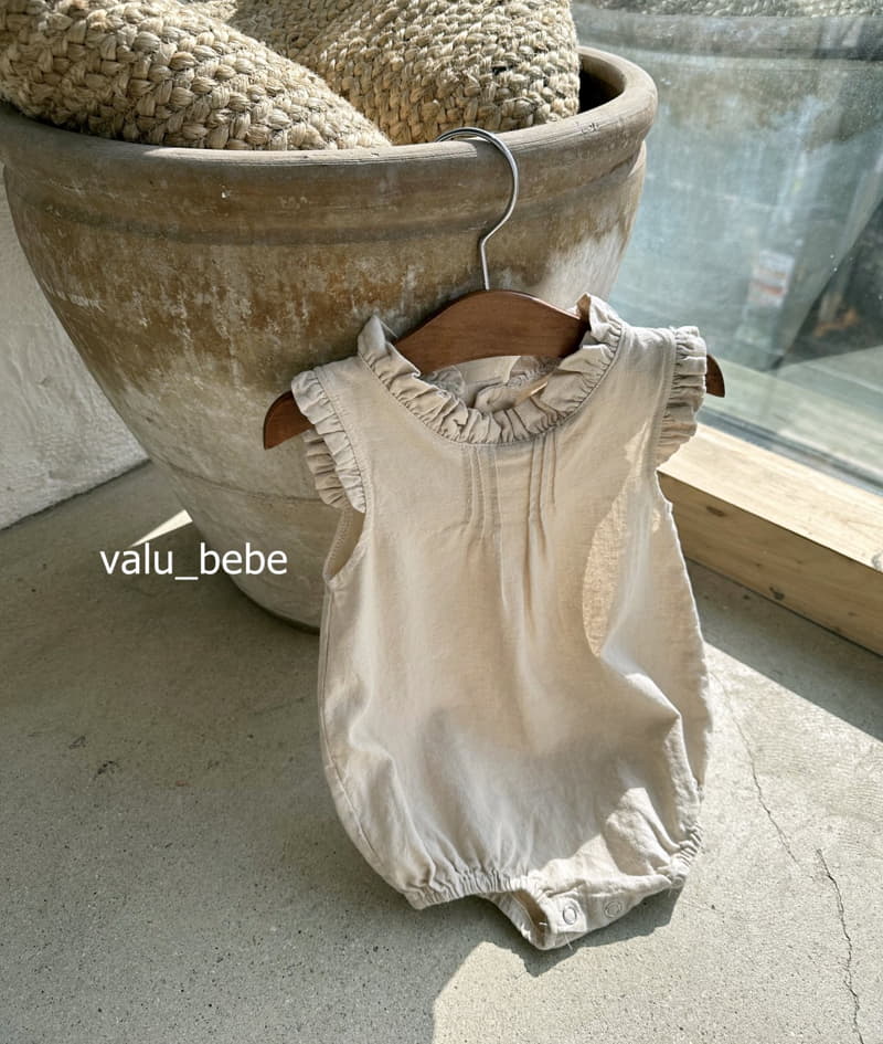 Valu Bebe - Korean Baby Fashion - #babywear - Pintuck Frill Bodysuit - 5