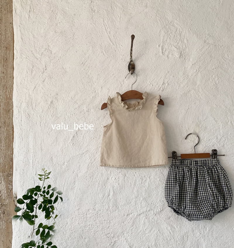 Valu Bebe - Korean Baby Fashion - #babywear - Linen Frill Blouse